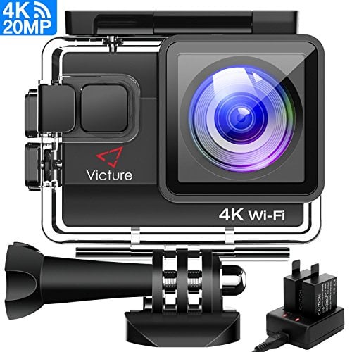 Cámara Deportiva Wifi 4k Ultra HD 20MP Action Camera Acuatica de 40M